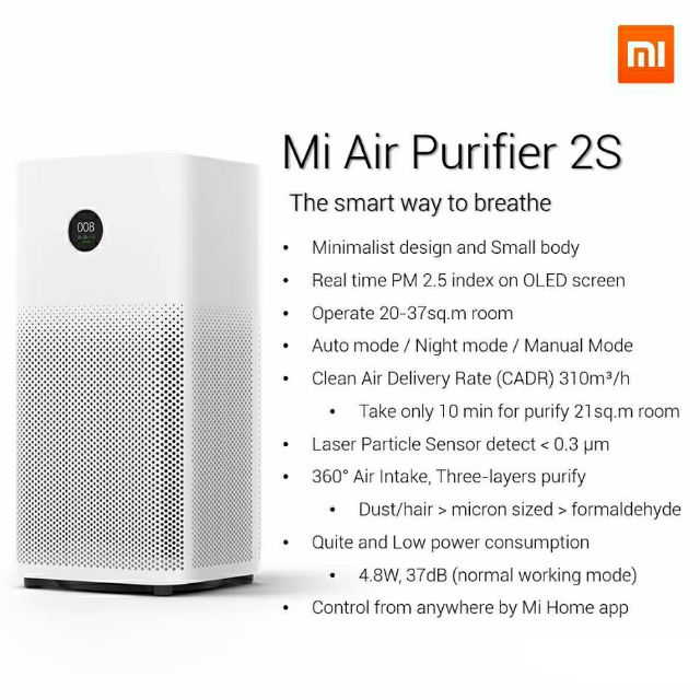 Xiaomi Mi Air Purifier 2S